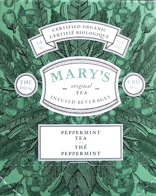 Mary’s Peppermint Tea Edibles digestion Mary’s Peppermint Tea Edibles digestion