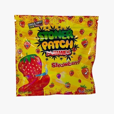 Stoner Patch Dummies – 500mg Strawberry Edibles Stoner Patch Dummies – 500mg Strawberry Edibles
