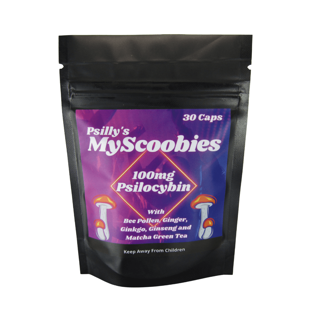 Psilly’s MyScoobies Microdose Caps Mushrooms Mushroom Capsules Psilly’s MyScoobies Microdose Caps Mushrooms Mushroom Capsules