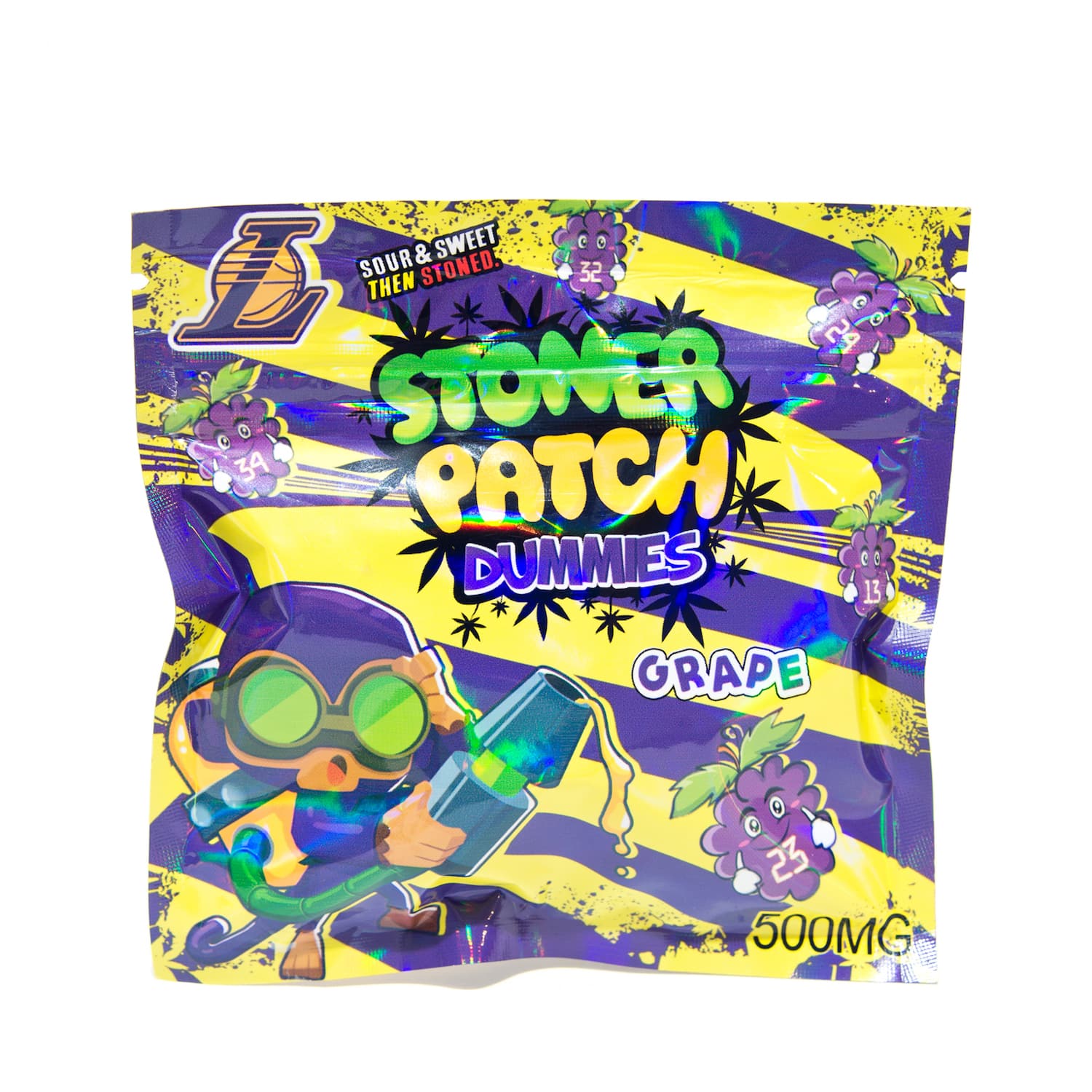 Stoner Patch Dummies – 500mg Grape Edibles Stoner Patch Dummies – 500mg Grape Edibles