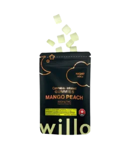 Willo THC Gummies – 500mg (Full Spectrum Indica) Edibles Full Spectrum