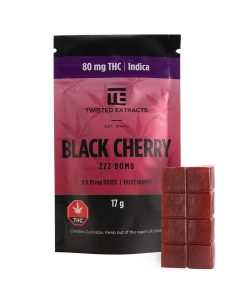 Twisted Extracts – Indica Zzz Bomb (80mg THC) Edibles anti-anxiety