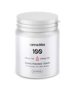 Canna Bliss Phoenix Tears Capsules – 100mg THC (30 pack) Canna Bliss CBD