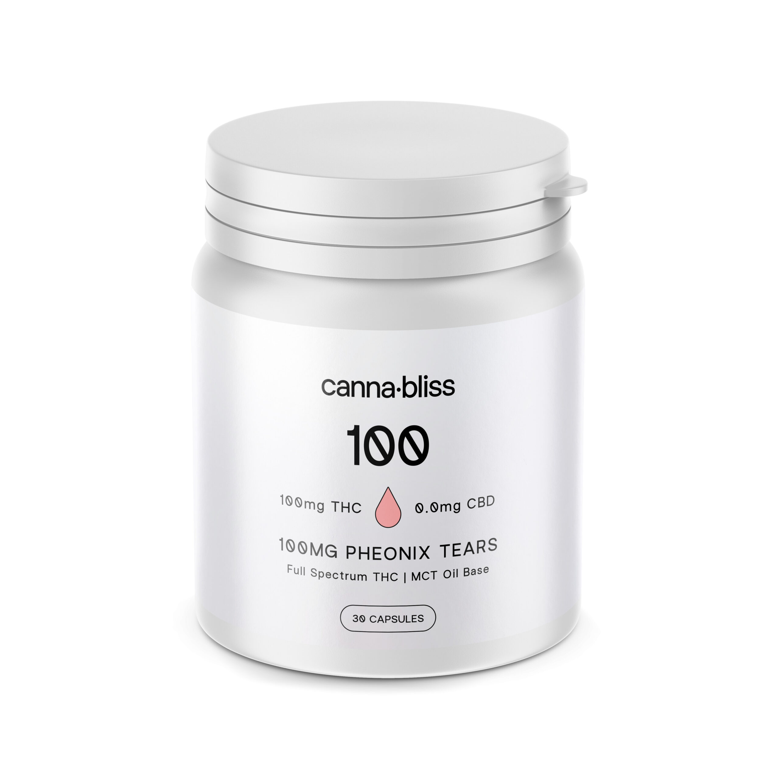 Canna Bliss Phoenix Tears Capsules – 100mg THC (30 pack) Canna Bliss CBD Canna Bliss Phoenix Tears Capsules – 100mg THC (30 pack) Canna Bliss CBD