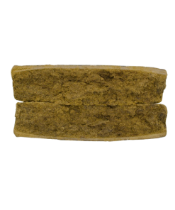 close-up of rolex hash cannabis concentrate slab