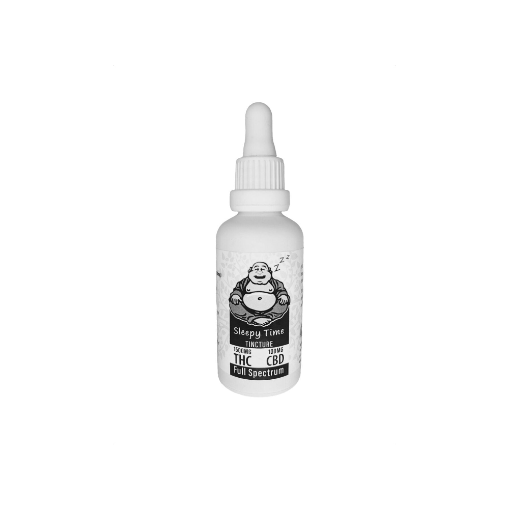 Laughing Buddha Sleepy Time Tincture – Full Spectrum CBD&THC Full Spectrum Laughing Buddha Sleepy Time Tincture – Full Spectrum CBD&THC Full Spectrum