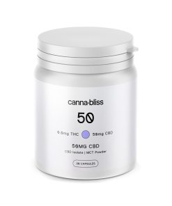 Canna Bliss CBD Capsules – 50mg CBD CBD