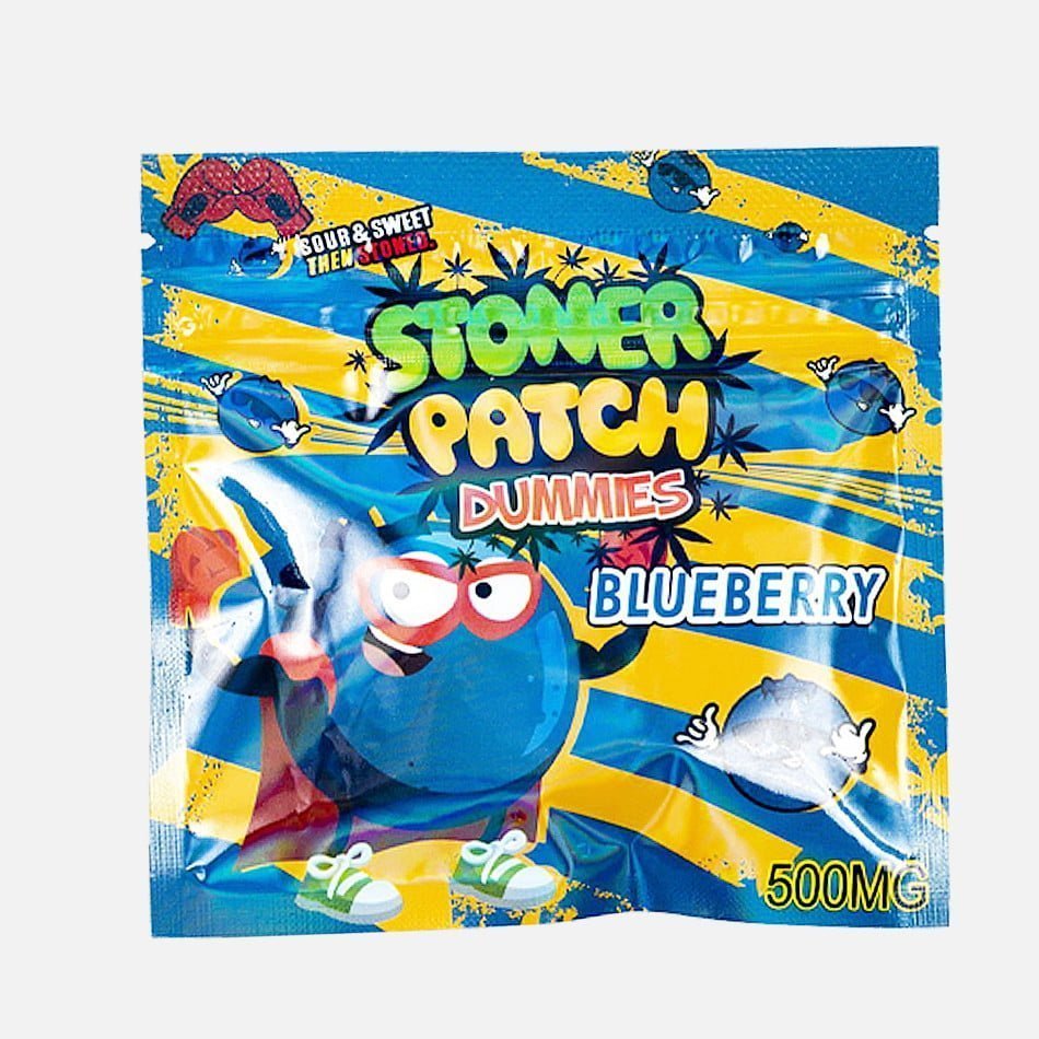 Stoner Patch Dummies – 500mg Blueberry Edibles anxiety Stoner Patch Dummies – 500mg Blueberry Edibles anxiety