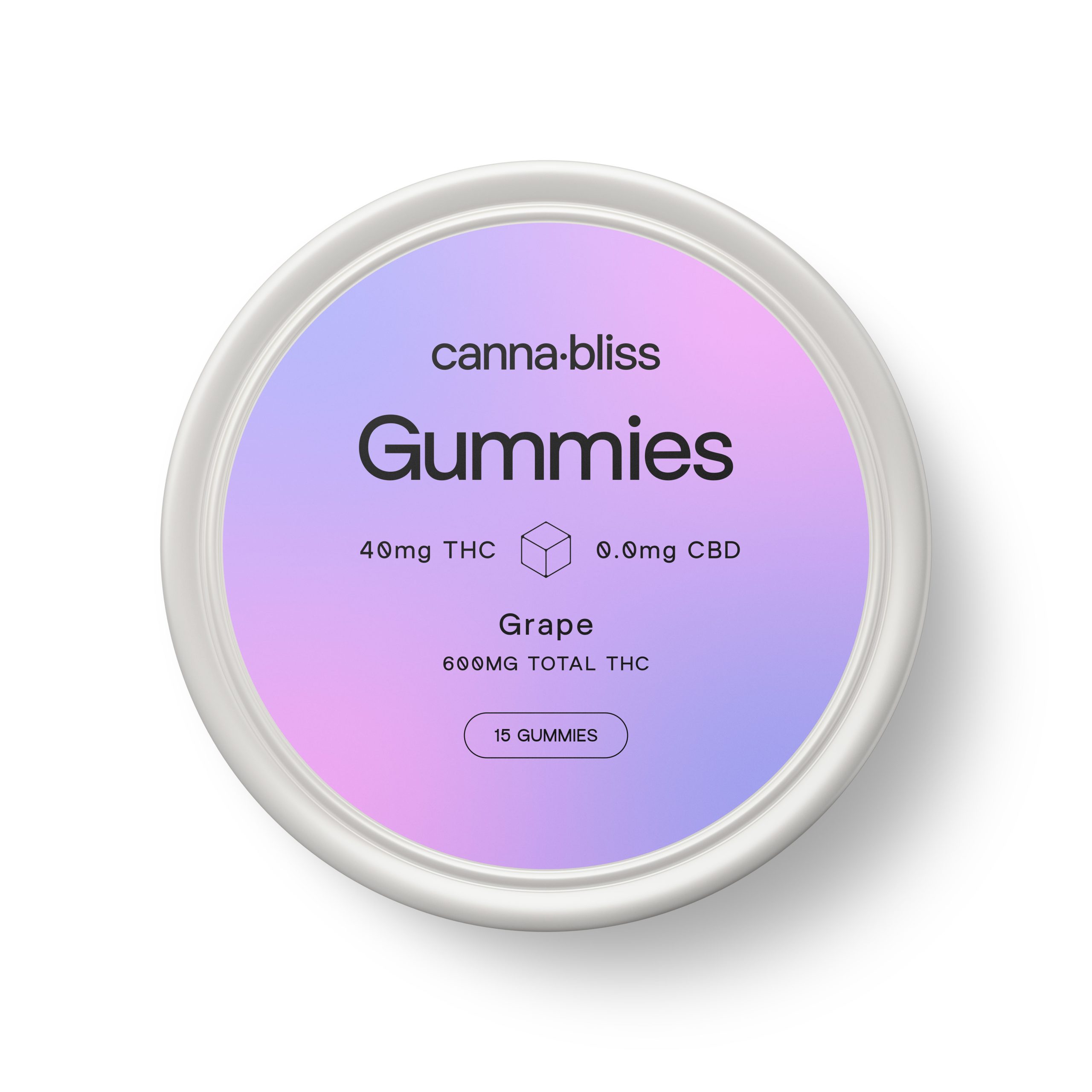 Canna Bliss THC Gummies (600mg THC) Candies Canna Bliss THC Gummies (600mg THC) Candies