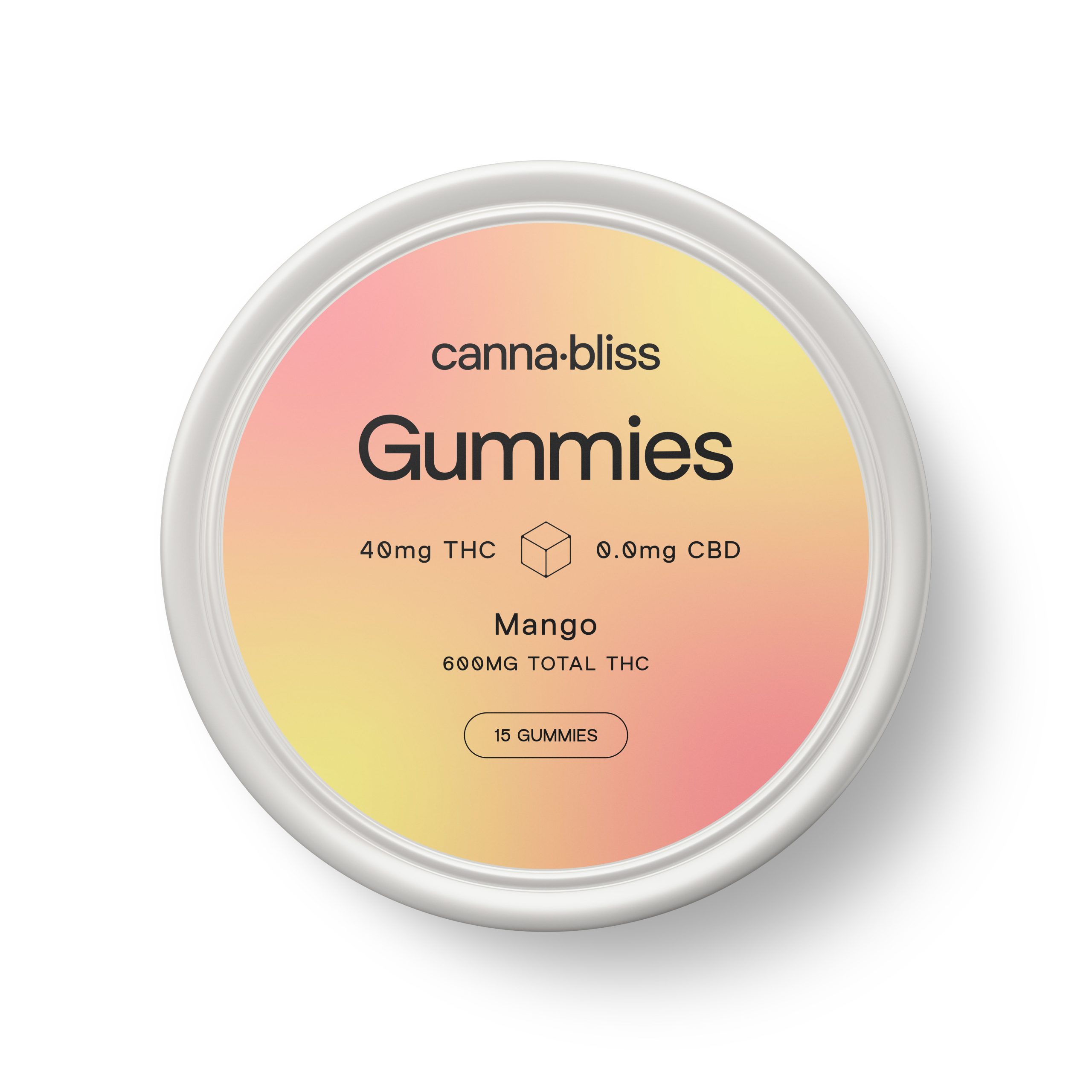 Canna Bliss THC Gummies (600mg THC) Candies Canna Bliss THC Gummies (600mg THC) Candies