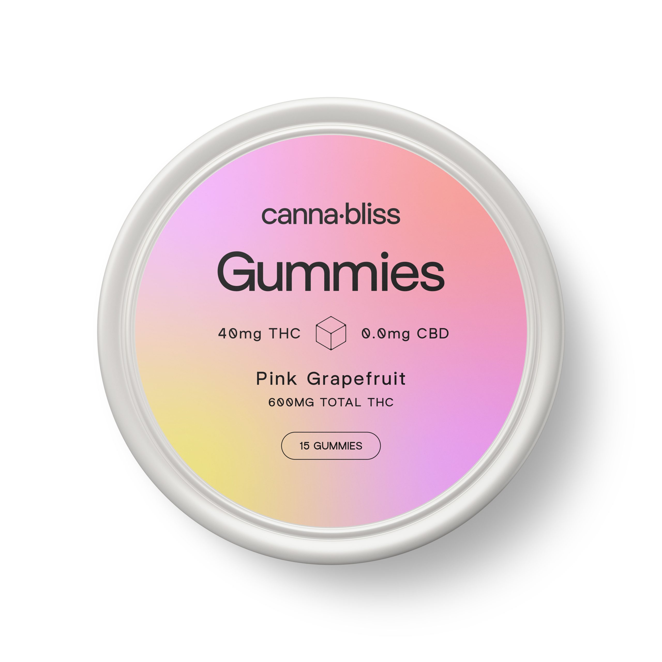 Canna Bliss THC Gummies (600mg THC) Candies Canna Bliss THC Gummies (600mg THC) Candies