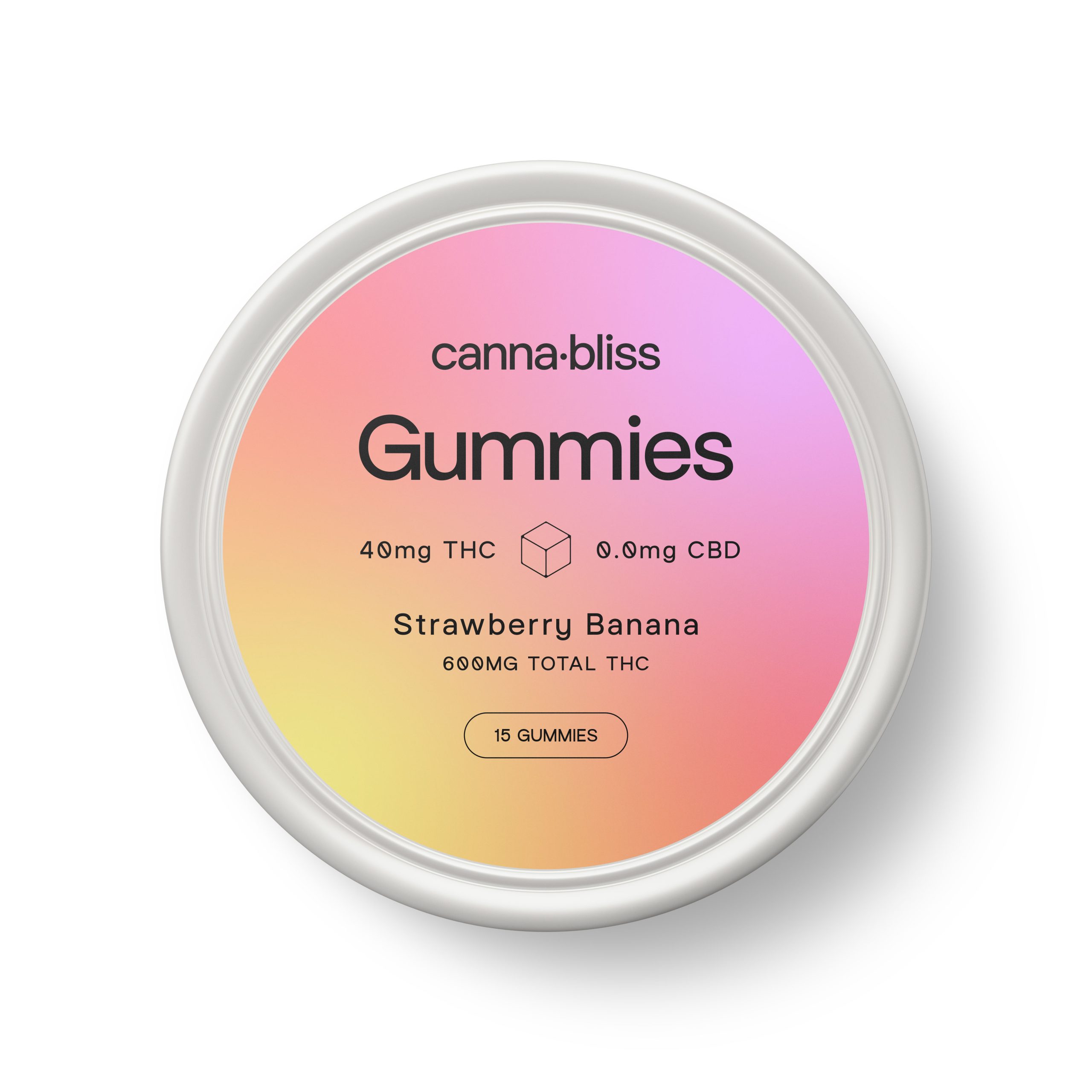 Canna Bliss THC Gummies (600mg THC) Candies Canna Bliss THC Gummies (600mg THC) Candies
