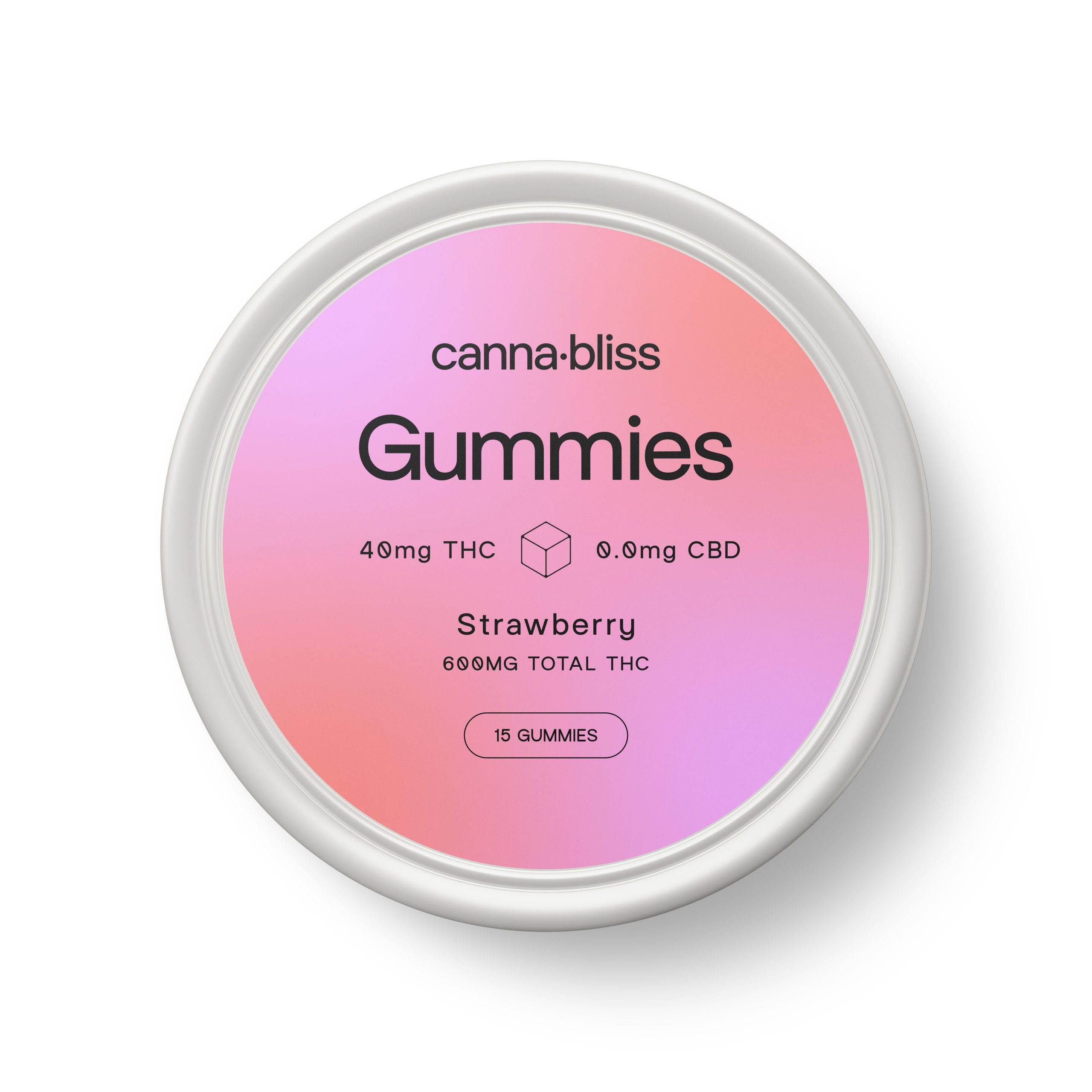 Canna Bliss THC Gummies (600mg THC) Candies Canna Bliss THC Gummies (600mg THC) Candies
