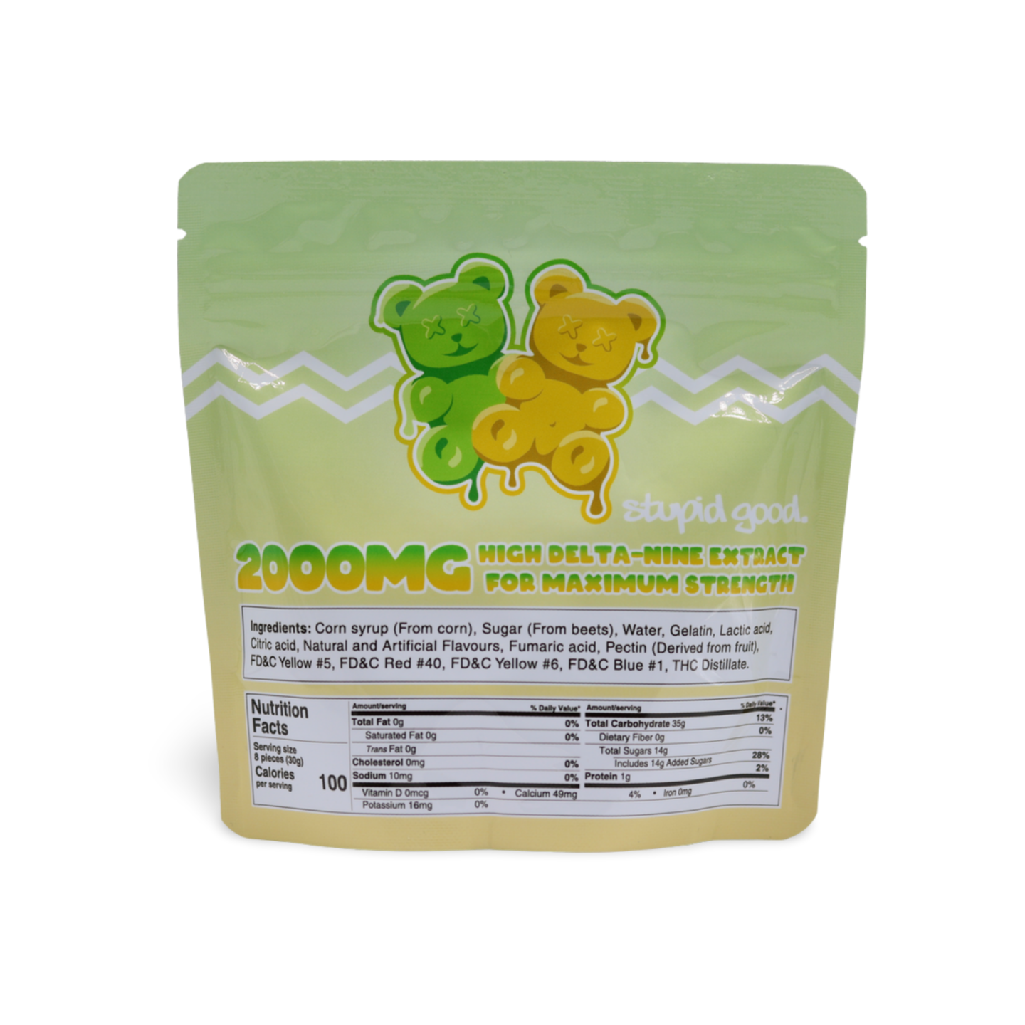 Dummy Bears – 50mg Gummies (2000mg THC) Candies Dummy Bears – 50mg Gummies (2000mg THC) Candies