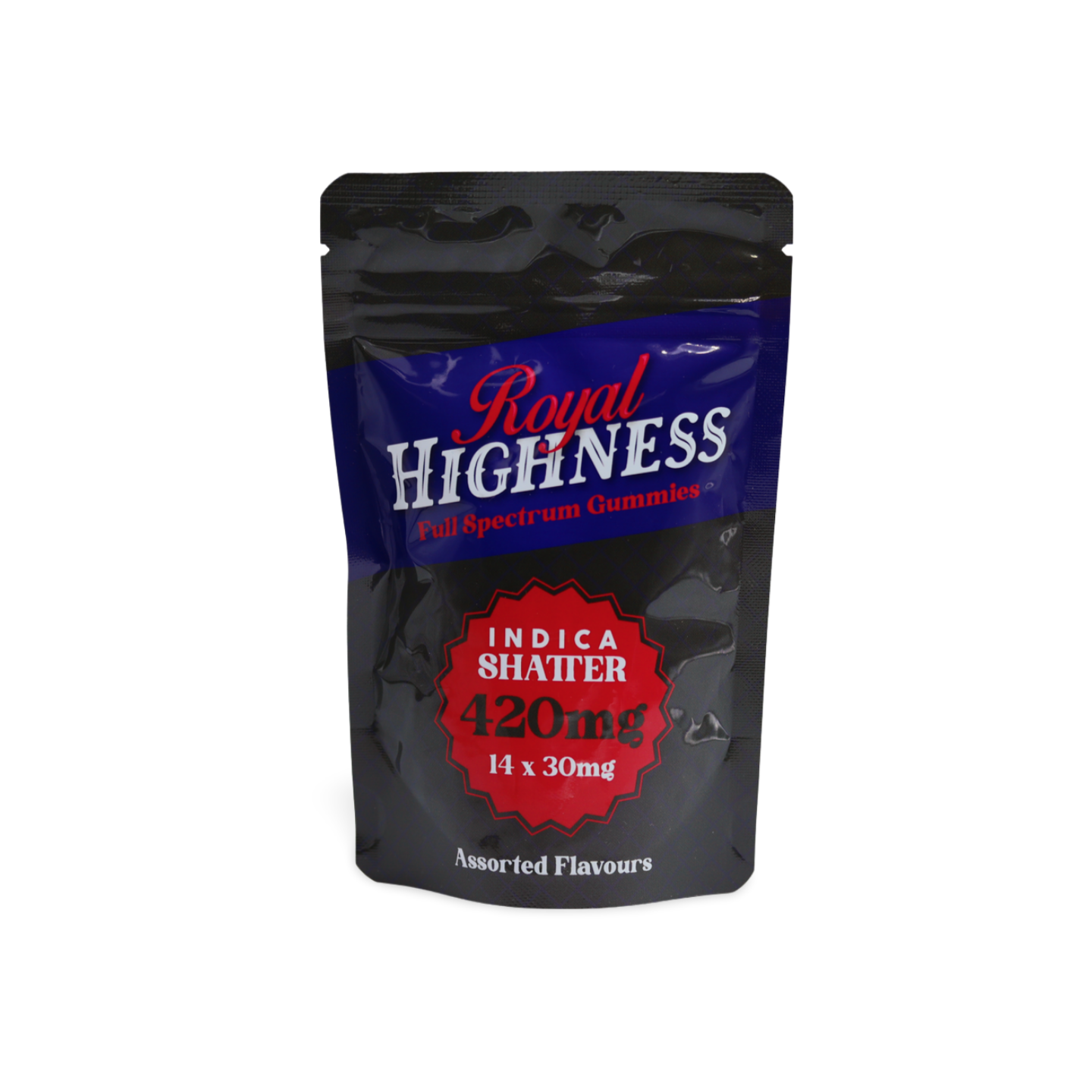 Royal Highness – 30mg Shatter Indica Gummies (420mg THC) Candies Royal Highness – 30mg Shatter Indica Gummies (420mg THC) Candies