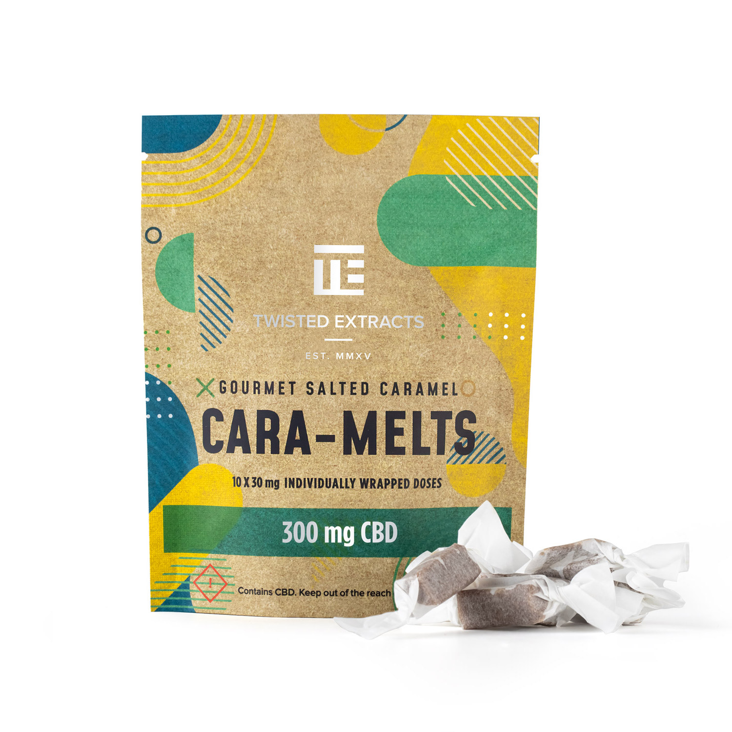 Twisted Extracts – CBD Salted Cara-Melts (300 Mg CBD) Candies Twisted Extracts – CBD Salted Cara-Melts (300 Mg CBD) Candies