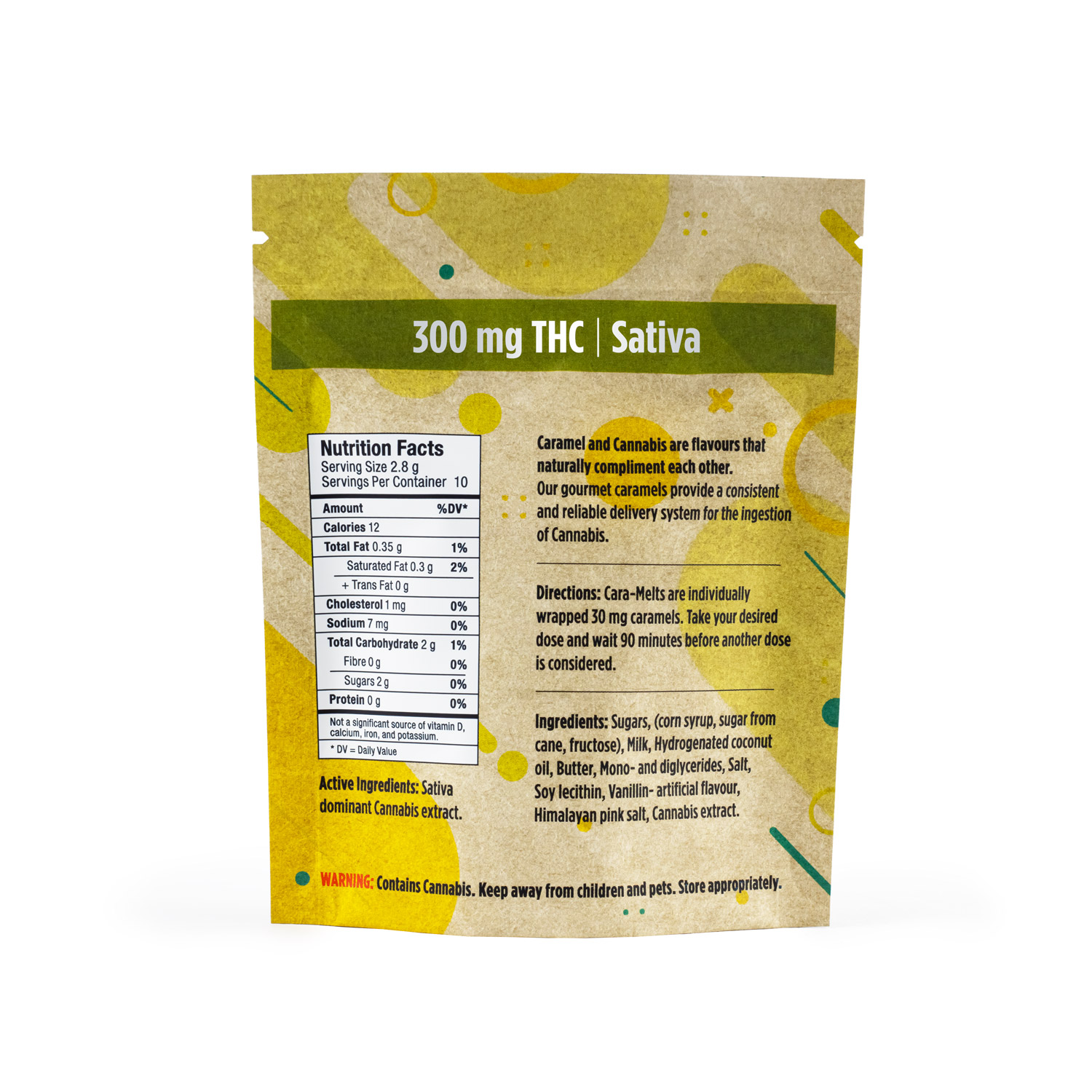 Twisted Extracts – Sativa Salted Cara-Melts (300 mg THC) Candies Twisted Extracts – Sativa Salted Cara-Melts (300 mg THC) Candies