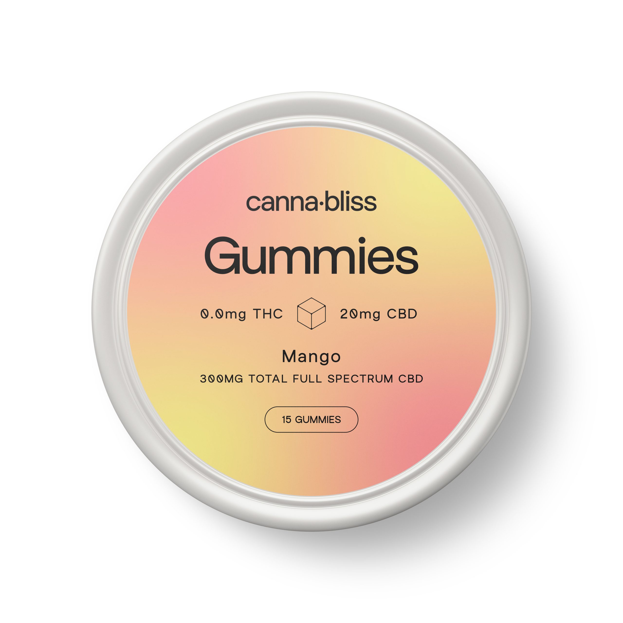 Canna Bliss CBD Gummies (300mg CBD) Candies Canna Bliss CBD Gummies (300mg CBD) Candies