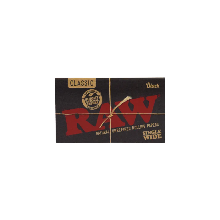 RAW Black Rolling Papers Accessories RAW Black Rolling Papers Accessories