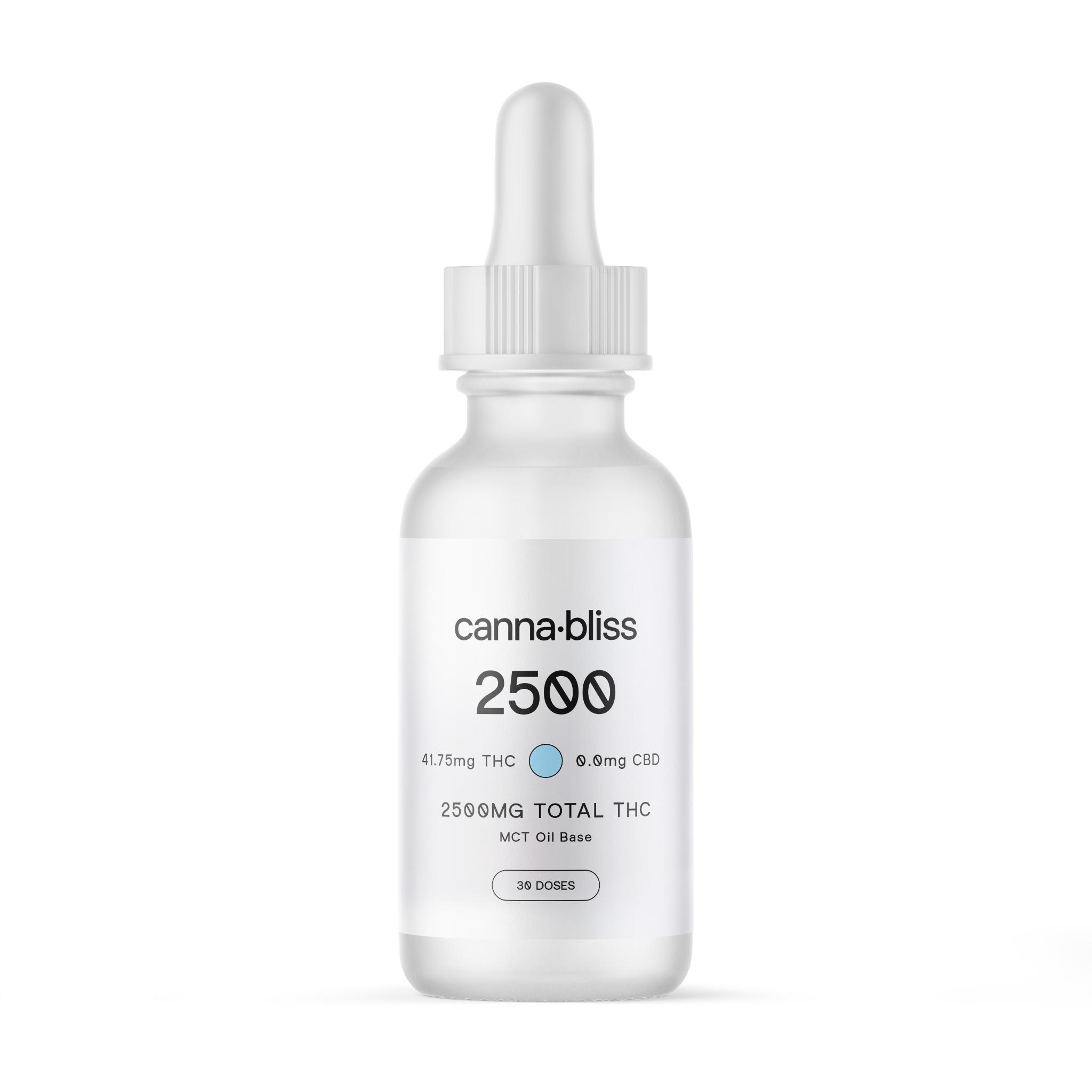 Canna Bliss Tincture THC Tinctures Canna Bliss Tincture THC Tinctures