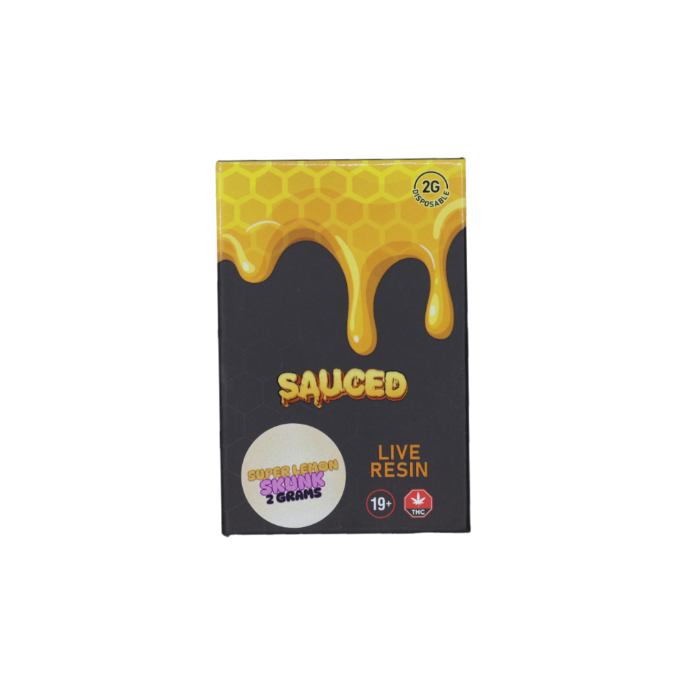 Sauced Live Resin Vapes (2g) Vape Cartridges Live Resin Vapes Sauced Live Resin Vapes (2g) Vape Cartridges Live Resin Vapes