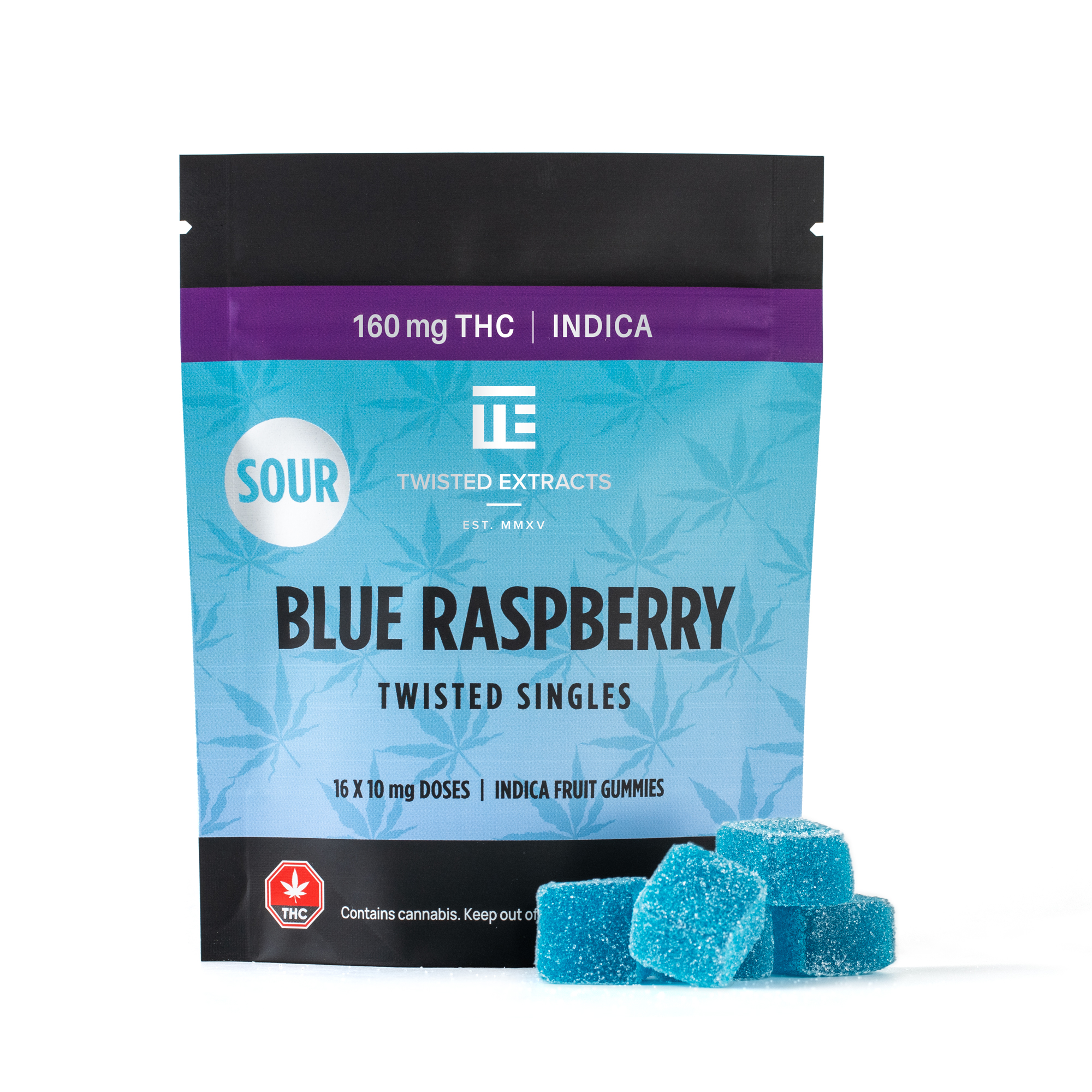 Twisted Singles – Indica (160 mg THC) Twisted Extracts Twisted Singles – Indica (160 mg THC) Twisted Extracts