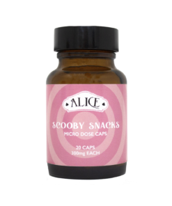 Alice Micro Dose Capsules – Scooby Snacks Mushrooms Alice