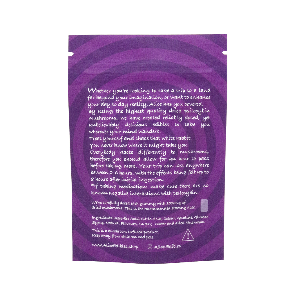 Alice Mushroom Gummy (2500mg) Edibles Alice Alice Mushroom Gummy (2500mg) Edibles Alice