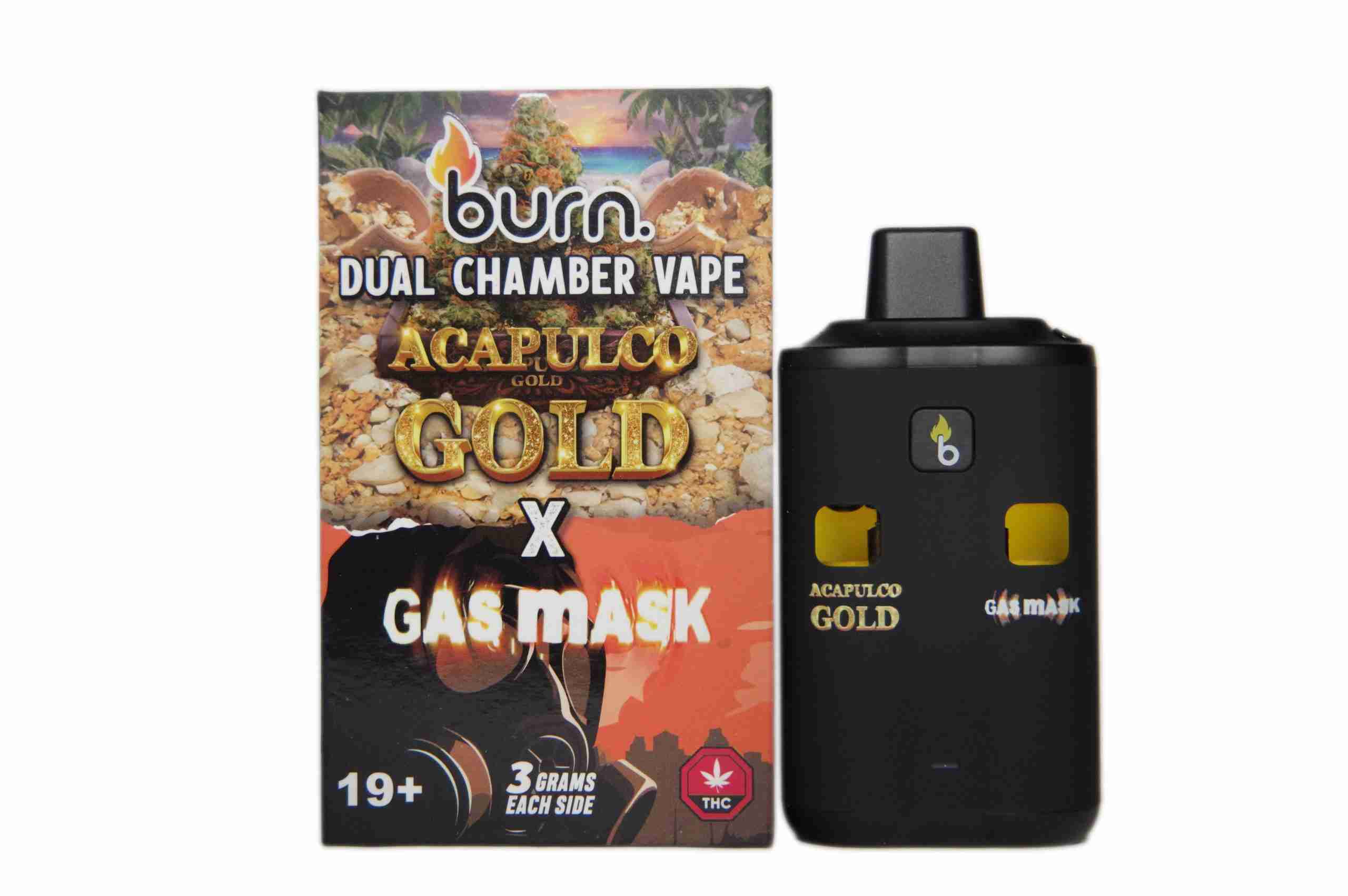 6 Gram Dual-Chamber BURN Disposable Vape Burn Cartridges 6 Gram Dual-Chamber BURN Disposable Vape Burn Cartridges