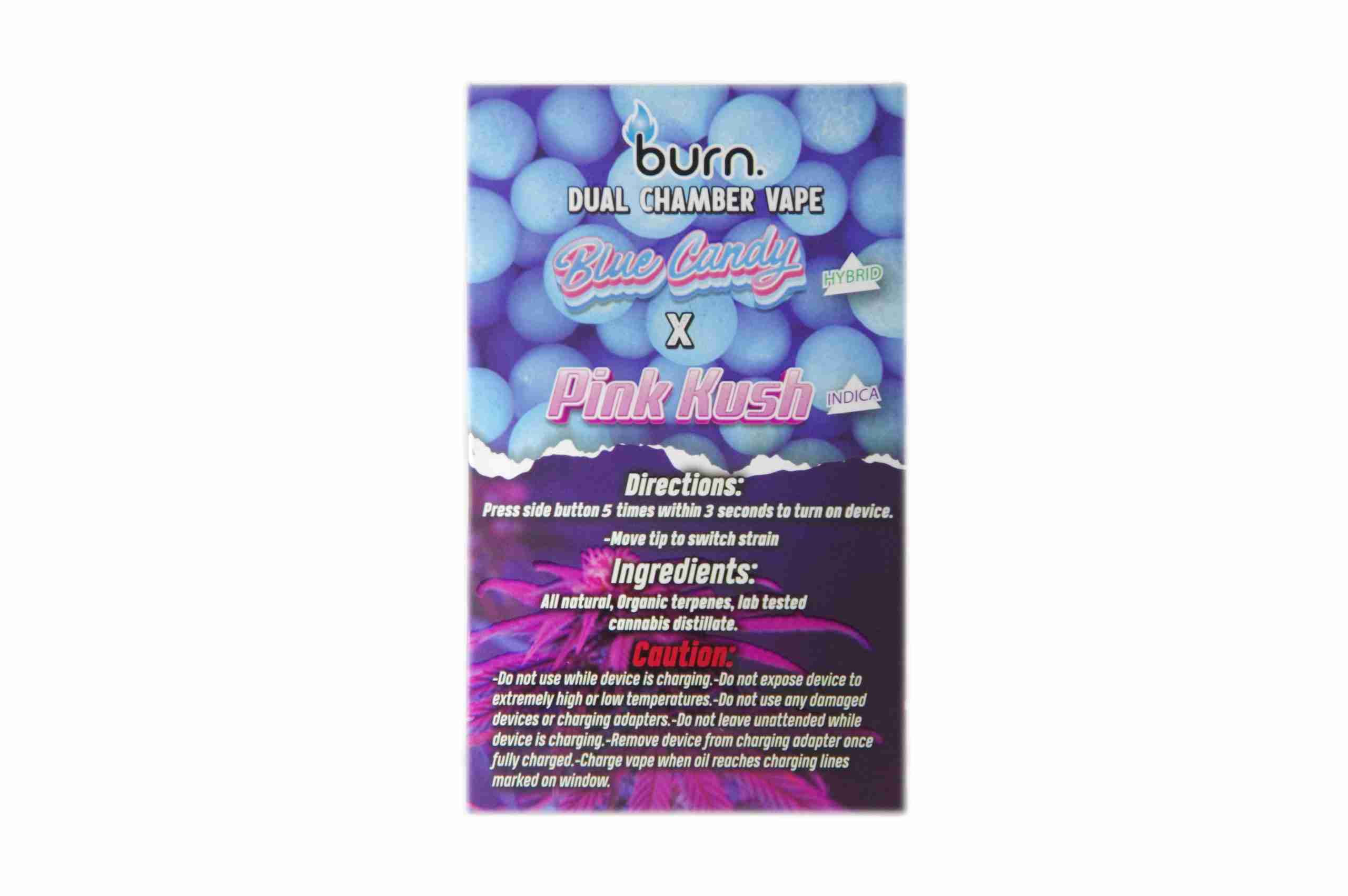 6 Gram Dual-Chamber BURN Disposable Vape Burn Cartridges 6 Gram Dual-Chamber BURN Disposable Vape Burn Cartridges