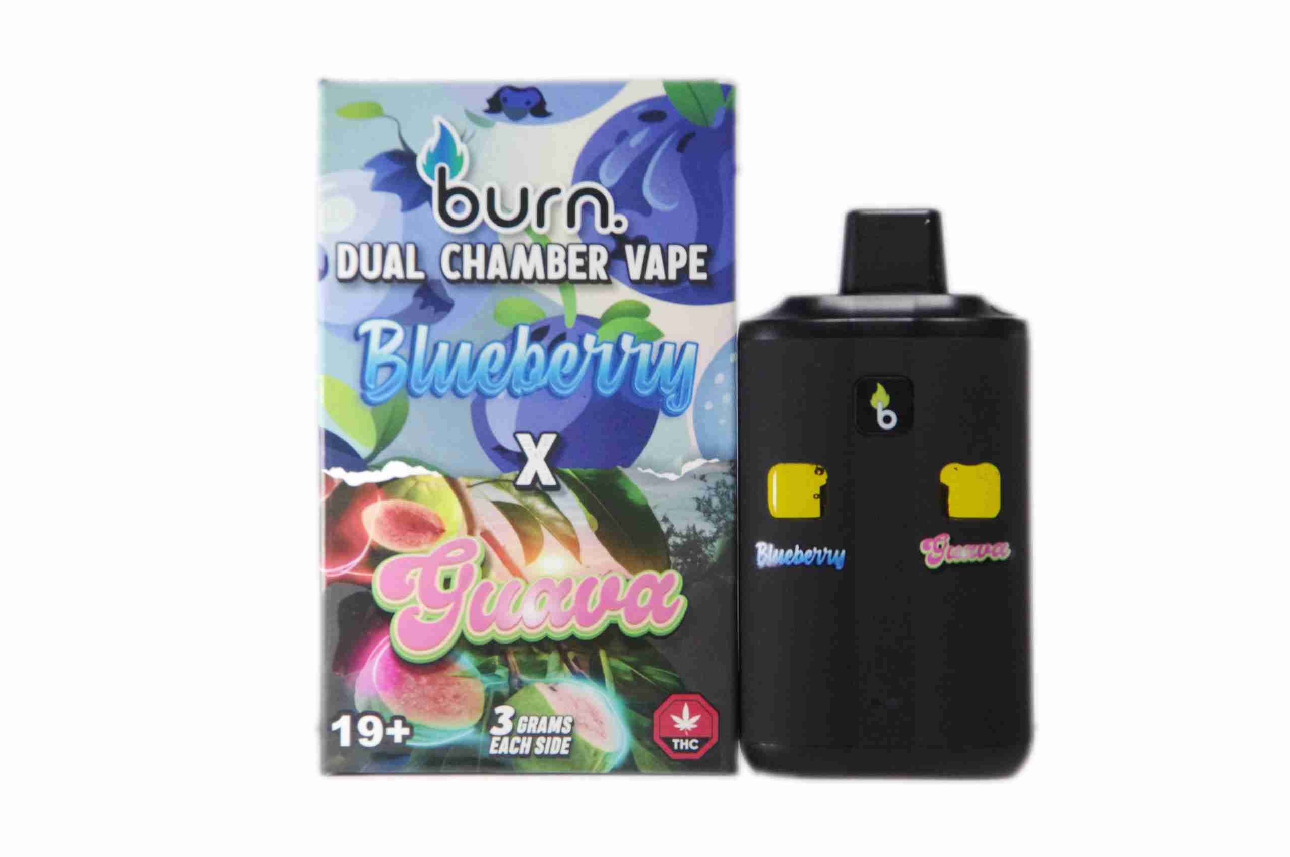 6 Gram Dual-Chamber BURN Disposable Vape Burn Cartridges 6 Gram Dual-Chamber BURN Disposable Vape Burn Cartridges