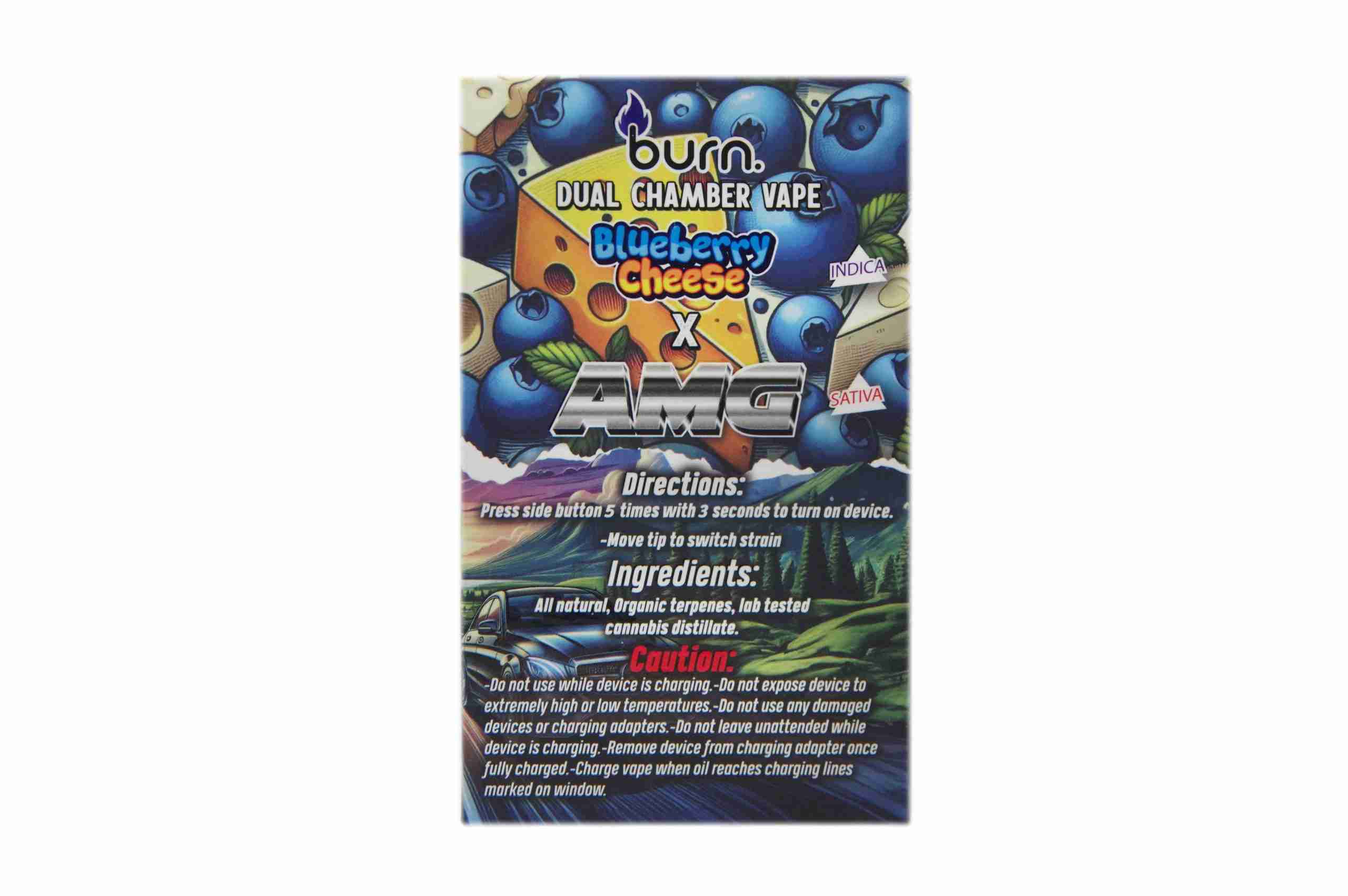 6 Gram Dual-Chamber BURN Disposable Vape Burn Cartridges 6 Gram Dual-Chamber BURN Disposable Vape Burn Cartridges