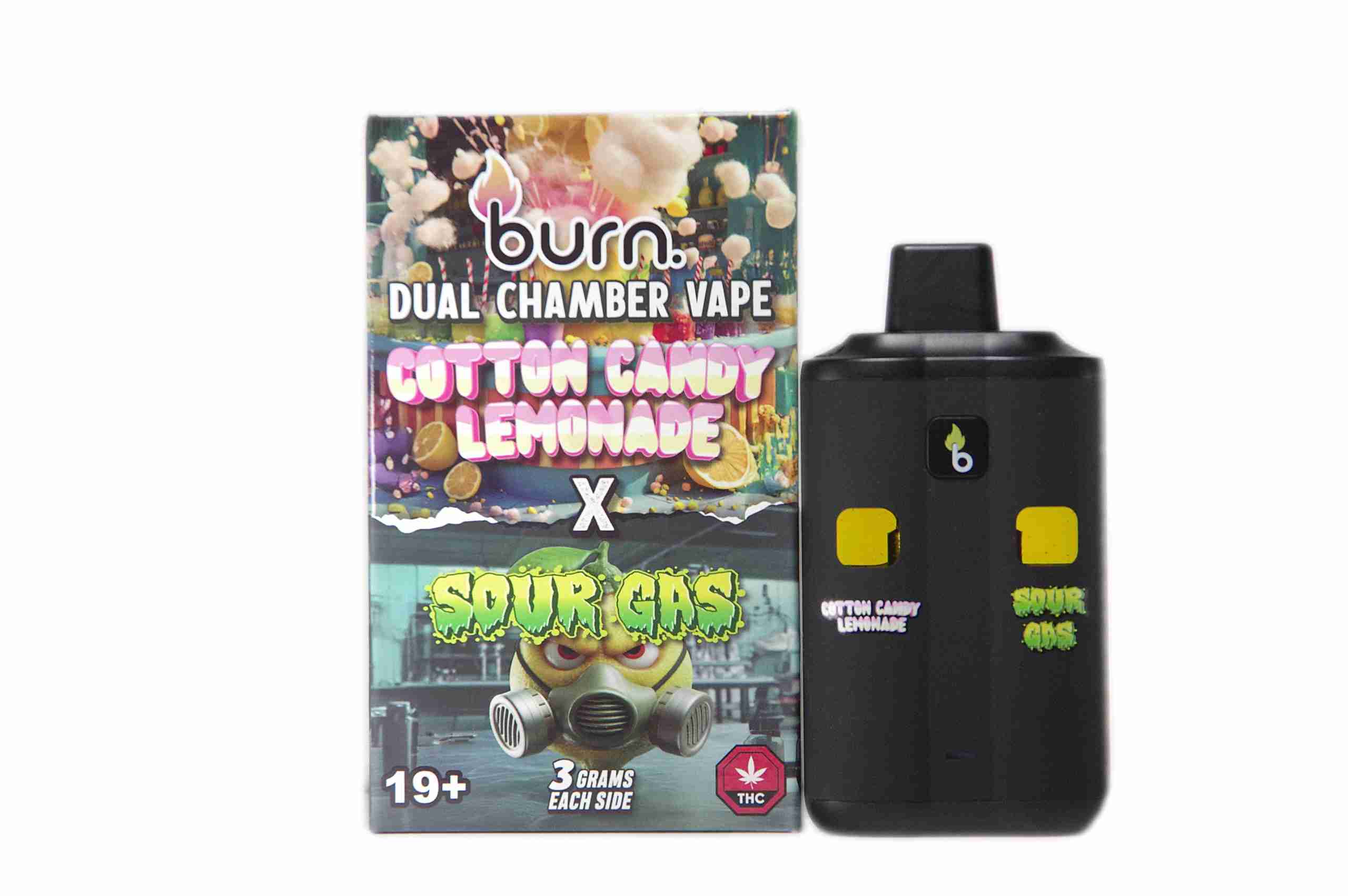 6 Gram Dual-Chamber BURN Disposable Vape Burn Cartridges 6 Gram Dual-Chamber BURN Disposable Vape Burn Cartridges