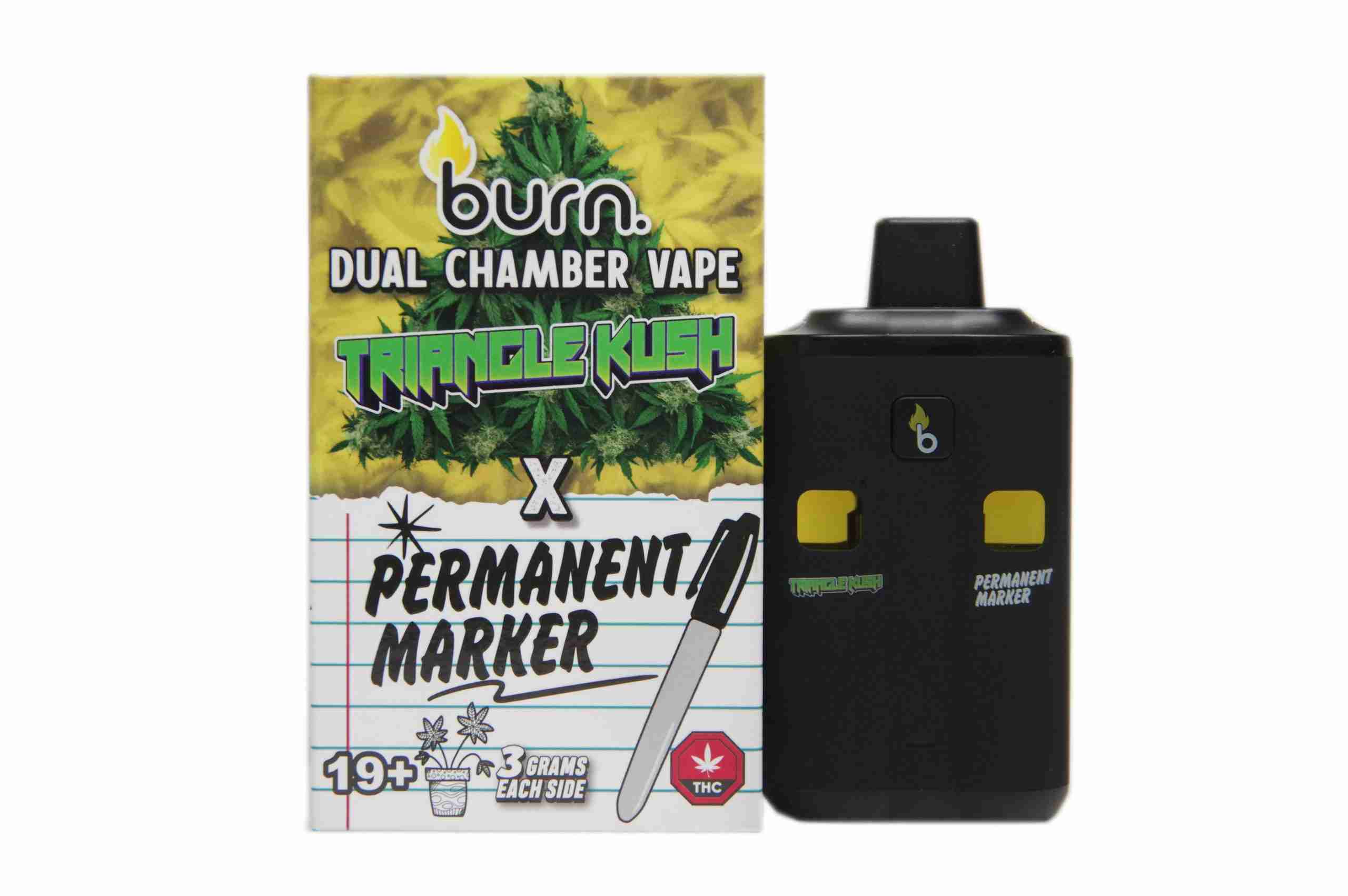 6 Gram Dual-Chamber BURN Disposable Vape Burn Cartridges 6 Gram Dual-Chamber BURN Disposable Vape Burn Cartridges
