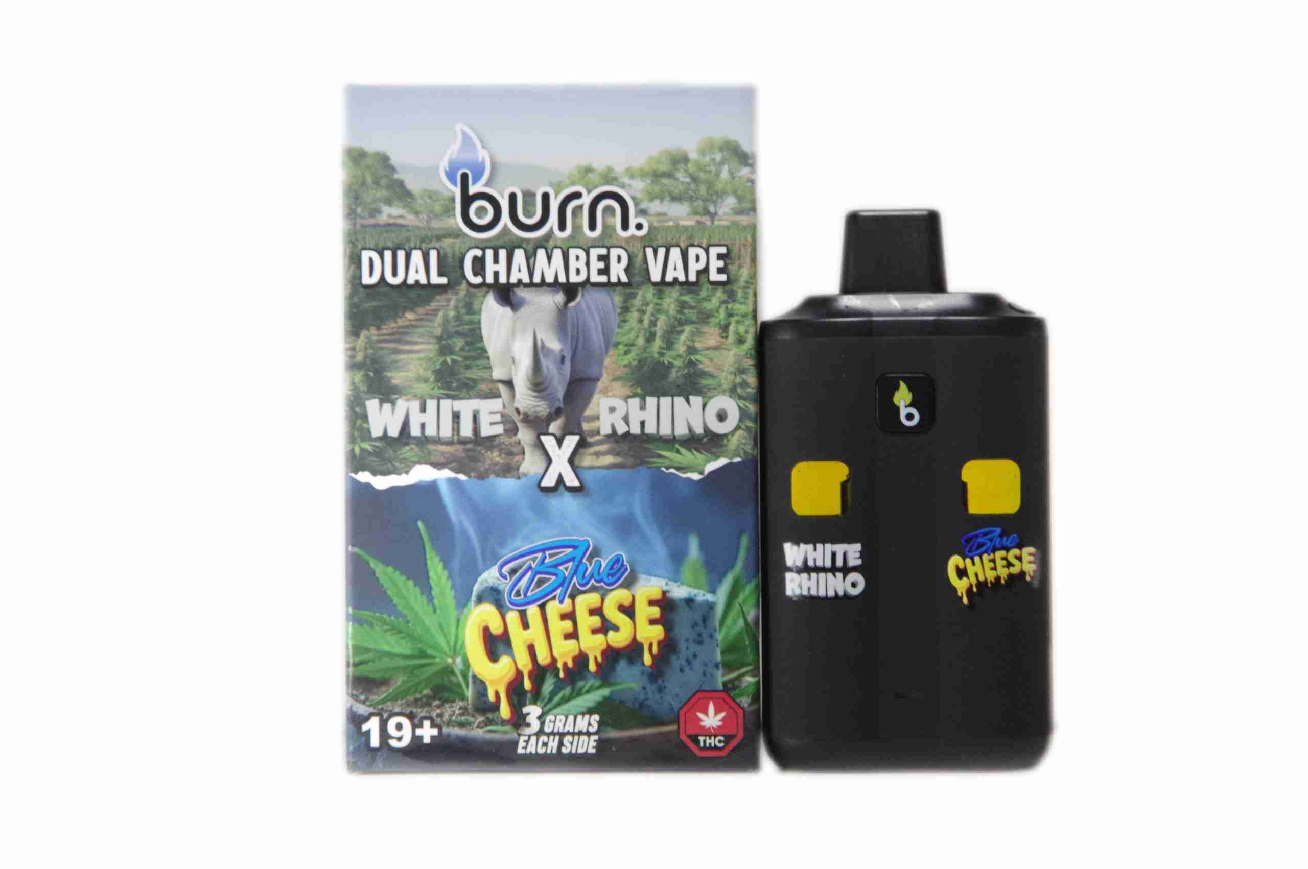 6 Gram Dual-Chamber BURN Disposable Vape Burn Cartridges 6 Gram Dual-Chamber BURN Disposable Vape Burn Cartridges