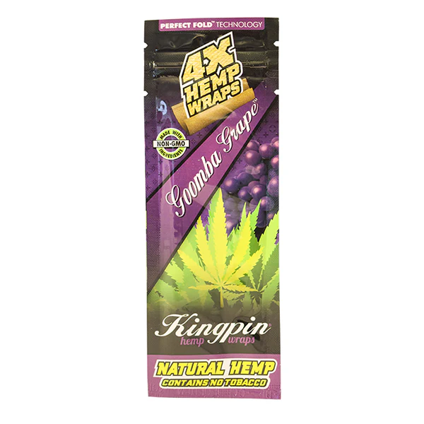 Kingpin Hemp Wraps Accessories Blazy Kingpin Kingpin Hemp Wraps Accessories Blazy Kingpin