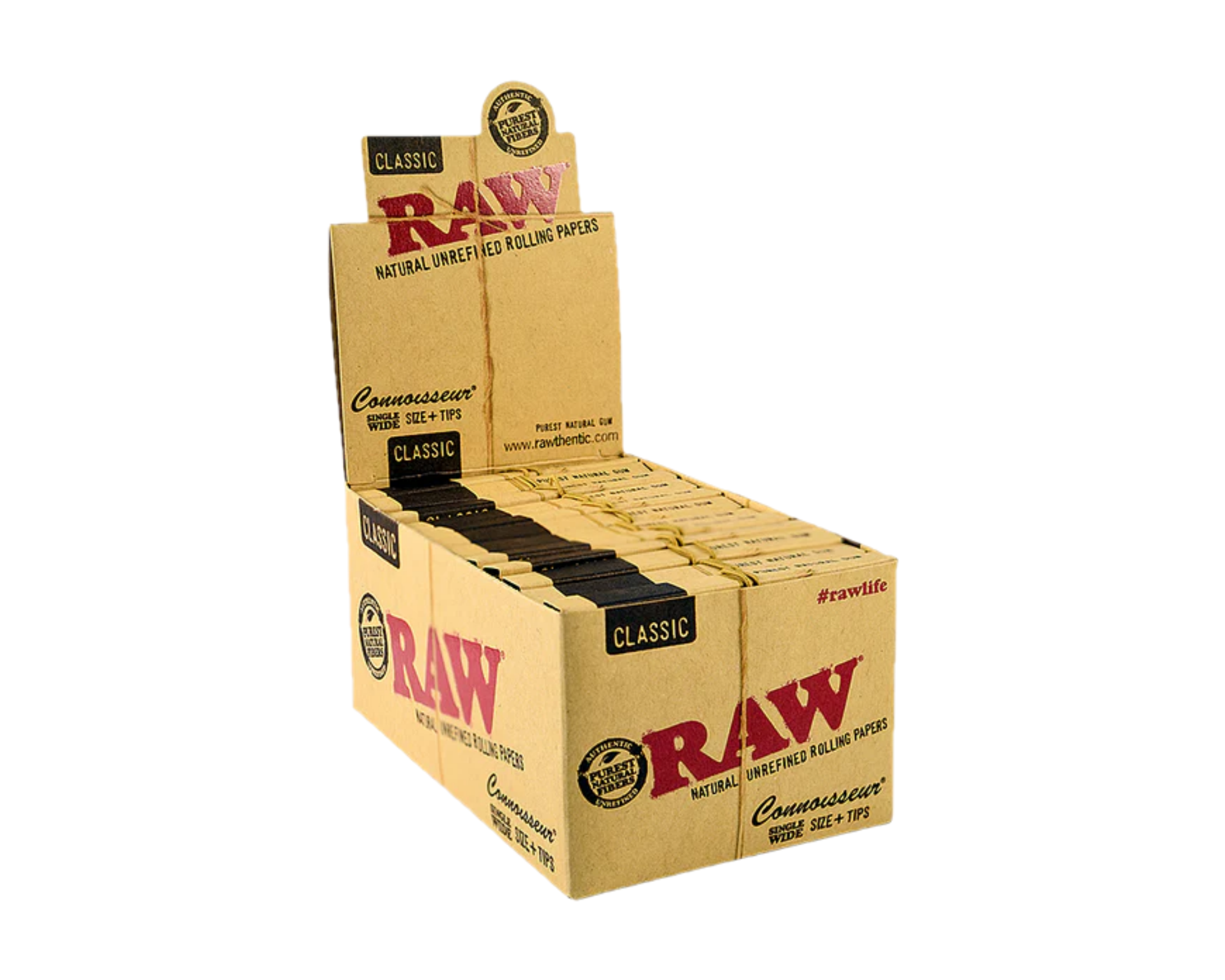 RAW Classic Connoisseur with Tips – Single Wide Accessories RAW Classic Connoisseur with Tips – Single Wide Accessories