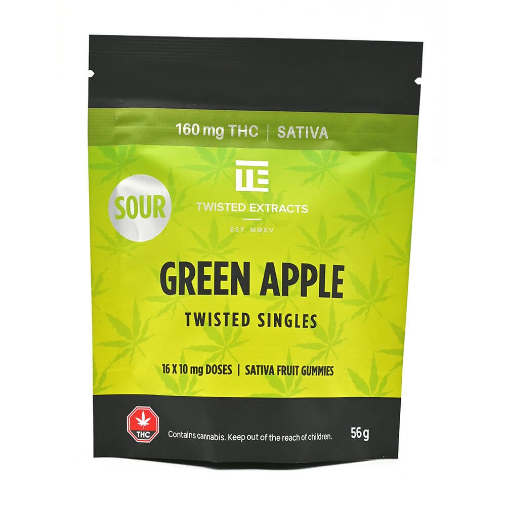 Twisted Singles – Sativa (160 mg THC) Twisted Extracts Twisted Singles – Sativa (160 mg THC) Twisted Extracts