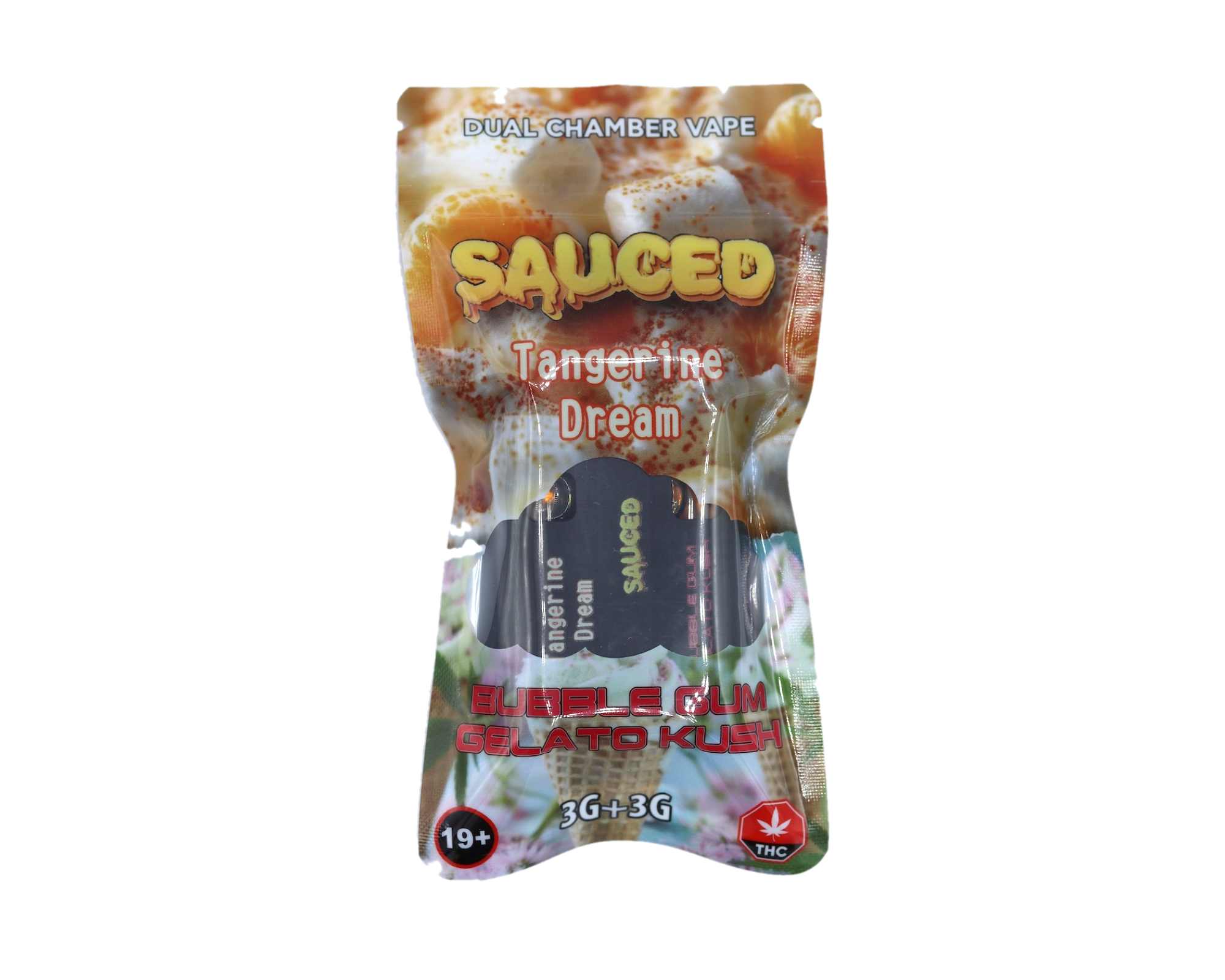 Sauced 6 Gram Dual-Chamber Disposable Vape Vape Cartridges Disposable Vape Sauced 6 Gram Dual-Chamber Disposable Vape Vape Cartridges Disposable Vape