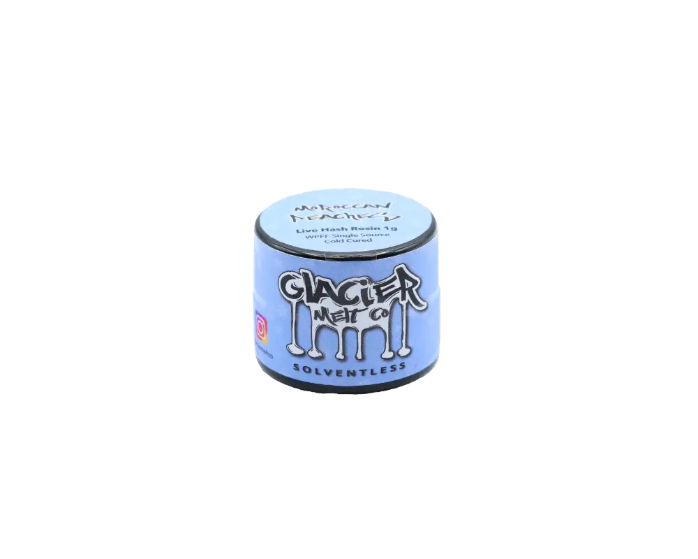 Glacier Melt – Moroccan Peaches Live Hash Rosin Concentrates Glacier Melt Glacier Melt – Moroccan Peaches Live Hash Rosin Concentrates Glacier Melt