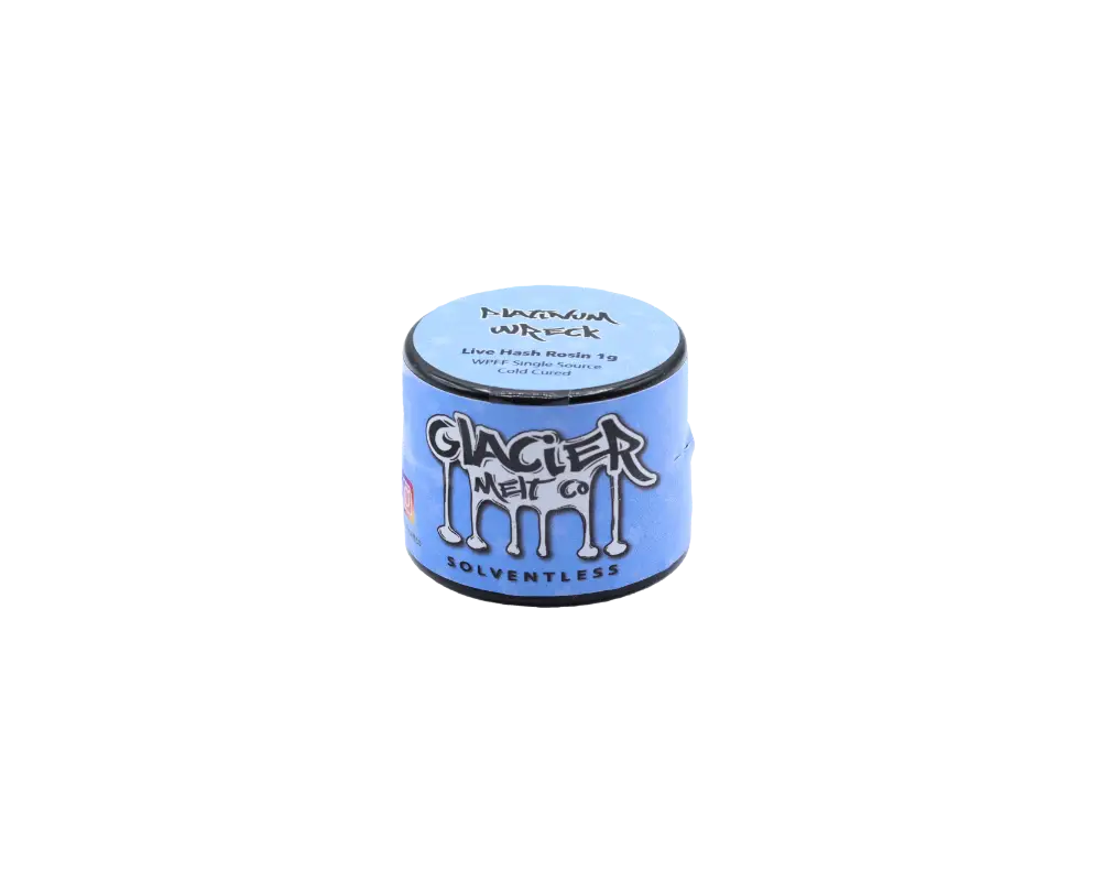 Glacier Melt – Platinum Wreck Live Hash Rosin Concentrates Glacier Melt Glacier Melt – Platinum Wreck Live Hash Rosin Concentrates Glacier Melt