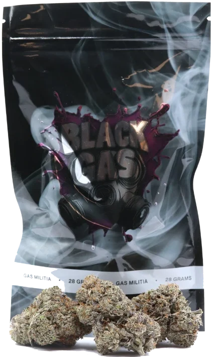 Gas Militia – Black Gas All Strains Cannabis Flower Gas Militia – Black Gas All Strains Cannabis Flower